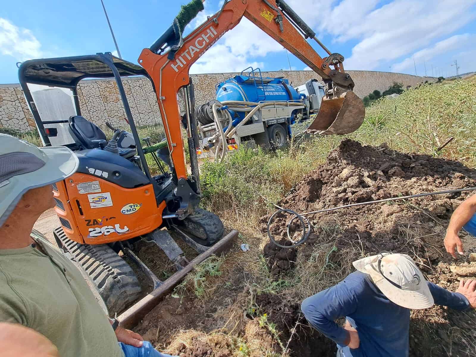 עבודות חישוף ומיפוי קרקעות לאיתור תוואי בשטח