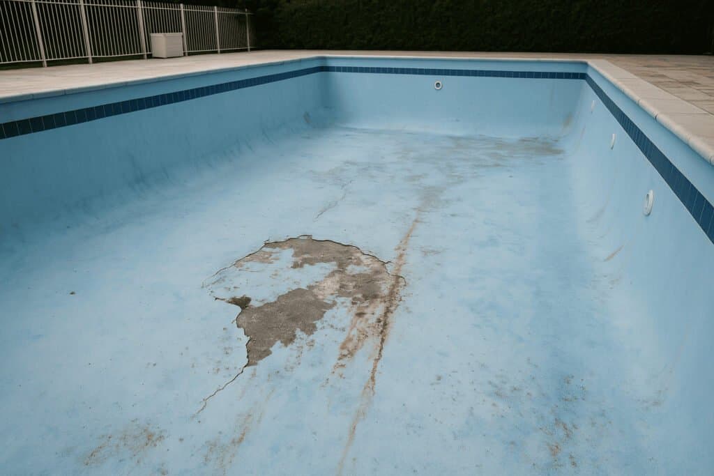 כשלים באיטום בריכות שחייה