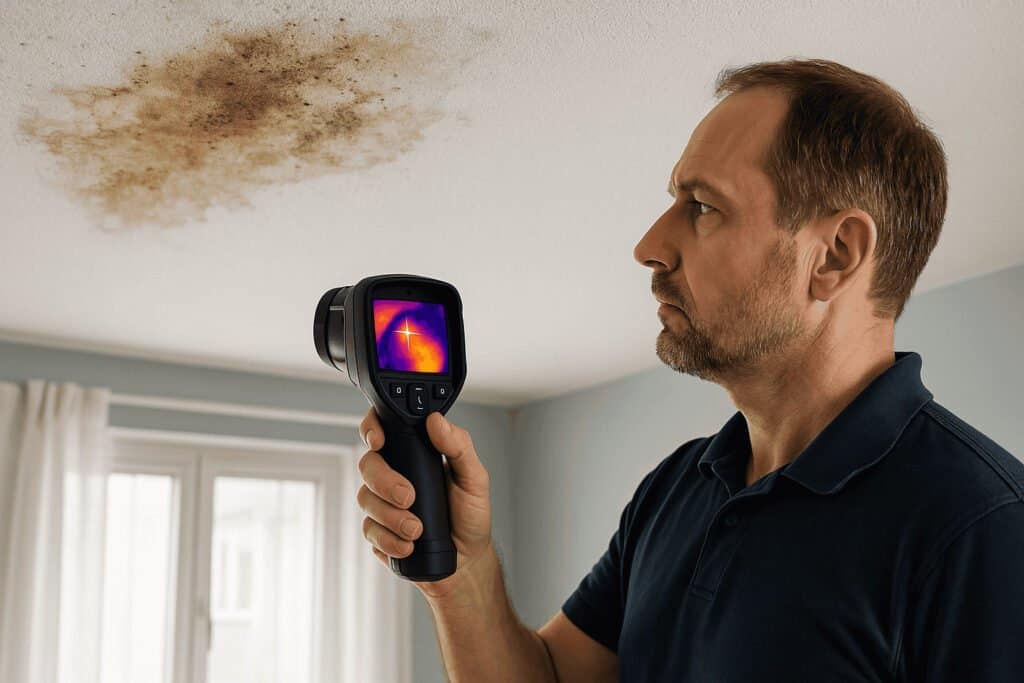 רטיבות בתקרה