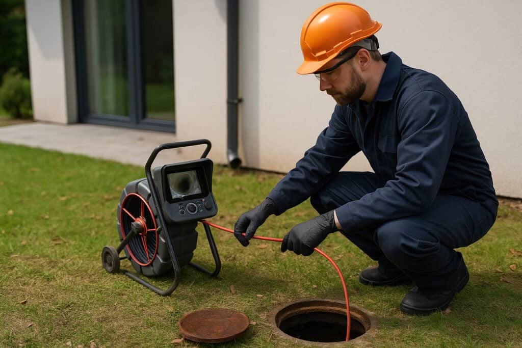 צילום ואיתור כשלים בצנרת ביוב וניקוז