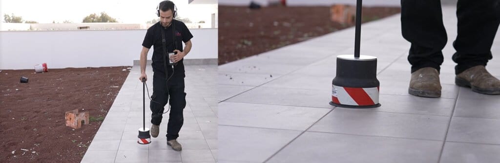 אינפרטק - איתור נזילות אקוסטיקה