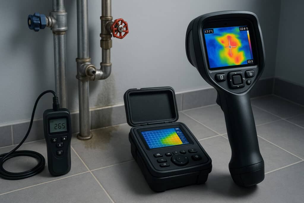 איתור נזילות על ידי המקצוענים